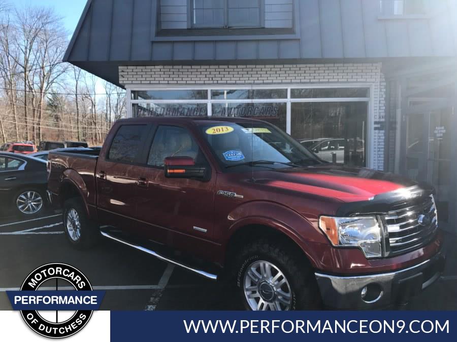 2013 Ford F-150 4WD SuperCrew 145" Lariat, available for sale in Wappingers Falls, New York | Performance Motor Cars. Wappingers Falls, New York