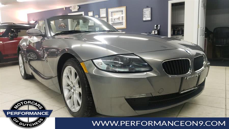 2008 BMW Z4 2dr Roadster 3.0i, available for sale in Wappingers Falls, New York | Performance Motor Cars. Wappingers Falls, New York