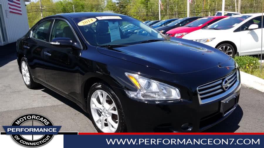 2014 Nissan Maxima 4dr Sdn 3.5 SV w/Premium Pkg, available for sale in Wilton, Connecticut | Performance Motor Cars Of Connecticut LLC. Wilton, Connecticut 2014 Nissan Maxima 4dr Sdn 3.5 SV w/Premium Pkg, available for sale in Wilton, Connecticut | Performance Motor Cars Of Connecticut LLC. Wilton, Connecticut