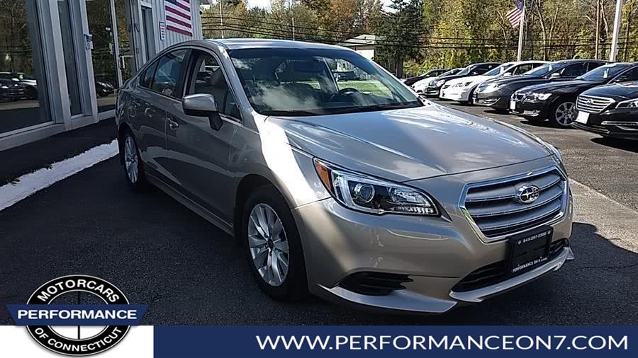 2015 Subaru Legacy 4dr Sdn 2.5i Premium PZEV, available for sale in Wilton, Connecticut | Performance Motor Cars Of Connecticut LLC. Wilton, Connecticut