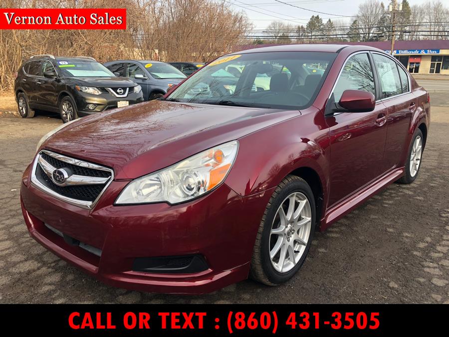 2011 Subaru Legacy 4dr Sdn H4 Auto 2.5i Ltd Pwr Moon PZEV, available for sale in Manchester, Connecticut | Vernon Auto Sale & Service. Manchester, Connecticut