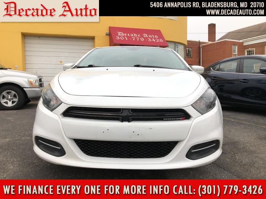 2016 Dodge Dart 4dr Sdn SXT *Ltd Avail*, available for sale in Bladensburg, Maryland | Decade Auto. Bladensburg, Maryland
