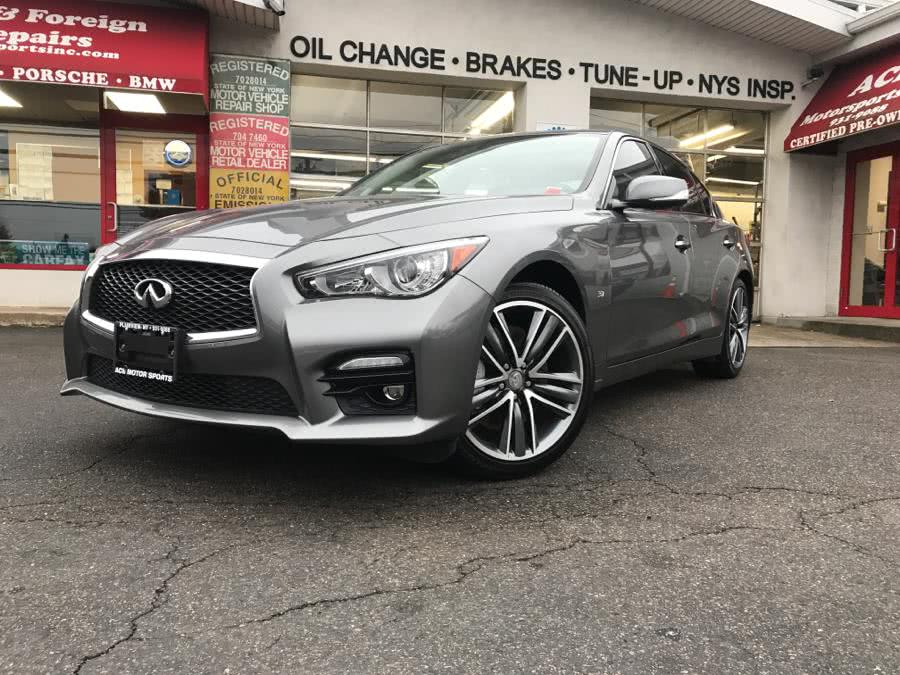 2015 Infiniti Q50S 4dr Sdn Premium AWD, available for sale in Plainview , New York | Ace Motor Sports Inc. Plainview , New York