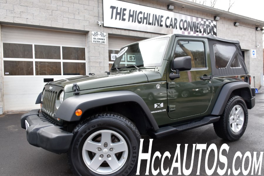 2008 Jeep Wrangler 4WD 2dr X, available for sale in Waterbury, Connecticut | Highline Car Connection. Waterbury, Connecticut