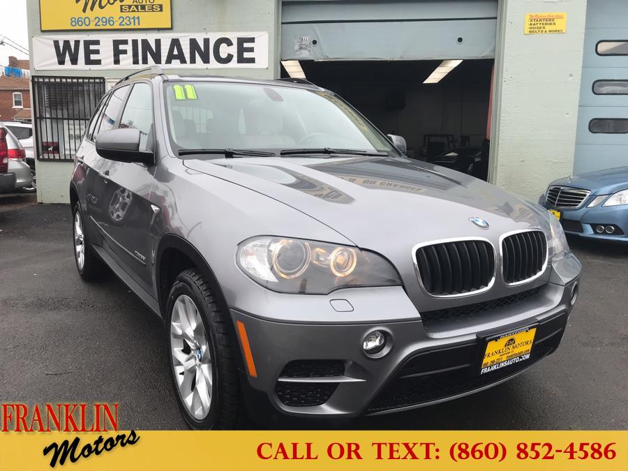 2011 BMW X5 AWD 4dr 35i Sport Activity, available for sale in Hartford, Connecticut | Franklin Motors Auto Sales LLC. Hartford, Connecticut
