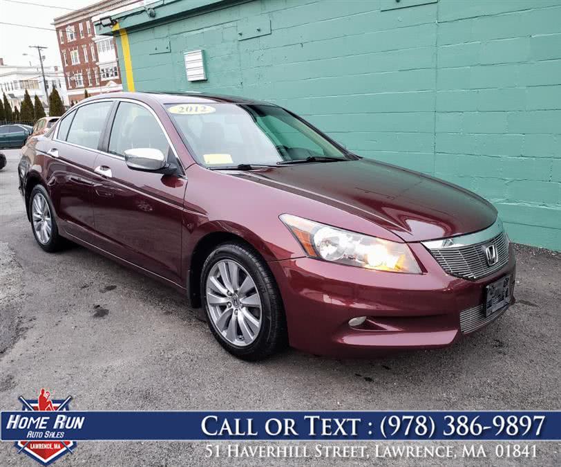 2012 Honda Accord EXL, available for sale in Lawrence, Massachusetts | Home Run Auto Sales Inc. Lawrence, Massachusetts