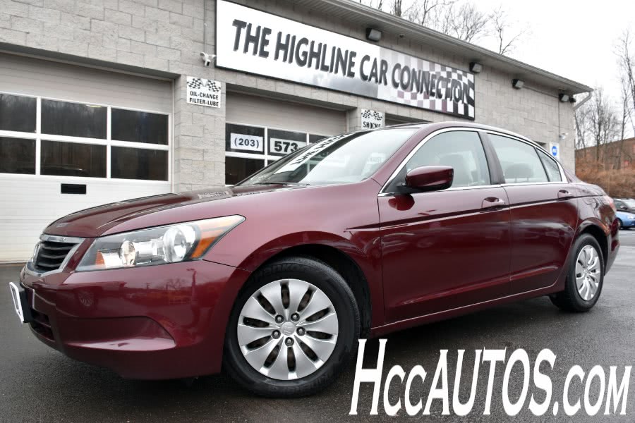 2010 Honda Accord Sdn 4dr I4 Auto LX, available for sale in Waterbury, Connecticut | Highline Car Connection. Waterbury, Connecticut