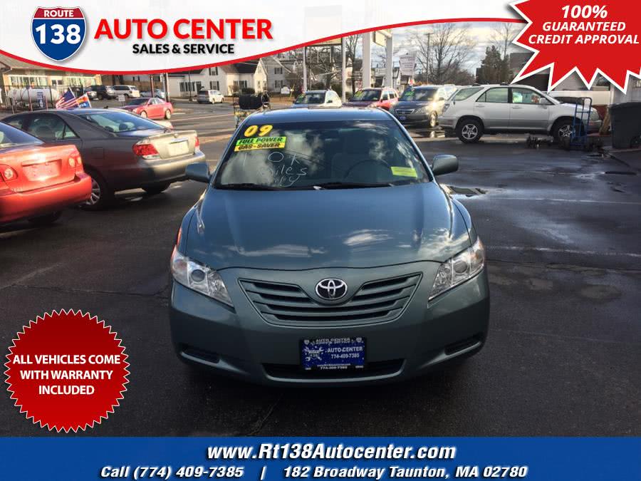 2009 Toyota Camry 4dr Sdn I4 Auto LE (Natl), available for sale in Taunton, Massachusetts | Rt 138 Auto Center Inc . Taunton, Massachusetts