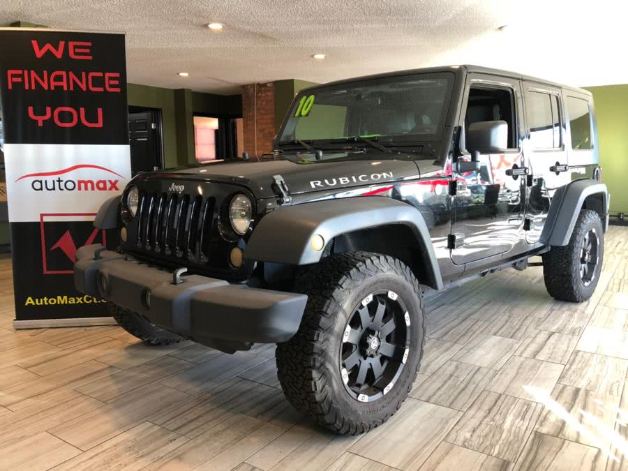 2010 Jeep Wrangler Unlimited 4WD 4dr Rubicon, available for sale in West Hartford, Connecticut | AutoMax. West Hartford, Connecticut