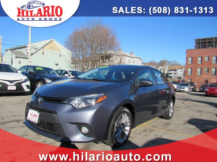 2014 Toyota Corolla 4dr Sdn  LE Plus (Natl), available for sale in Worcester, Massachusetts | Hilario's Auto Sales Inc.. Worcester, Massachusetts