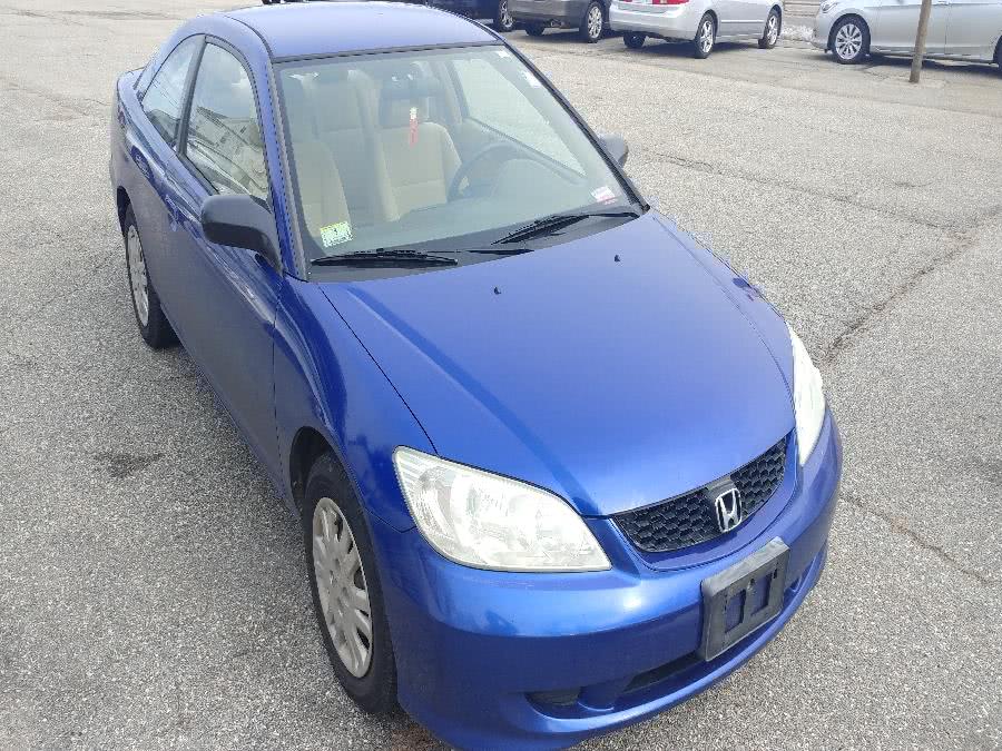 2004 Honda Civic 2dr Cpe LX Auto, available for sale in Chicopee, Massachusetts | Matts Auto Mall LLC. Chicopee, Massachusetts