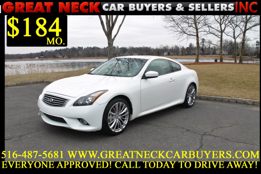 2013 INFINITI G37 Coupe Premium Sport 6 SPEED, available for sale in Great Neck, New York | Great Neck Car Buyers & Sellers. Great Neck, New York