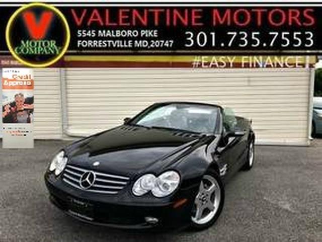 2003 Mercedes-benz Sl-class , available for sale in Forestville, Maryland | Valentine Motor Company. Forestville, Maryland