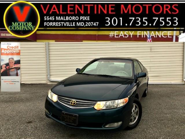 2002 Toyota Camry Solara SE, available for sale in Forestville, Maryland | Valentine Motor Company. Forestville, Maryland