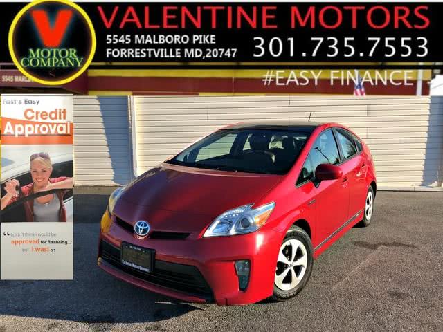 2012 Toyota Prius Five, available for sale in Forestville, Maryland | Valentine Motor Company. Forestville, Maryland