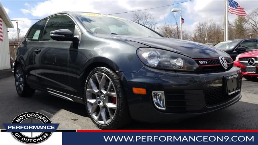 2013 Volkswagen GTI 2dr HB DSG w/Conv & Sunroof PZEV *Ltd Avail*, available for sale in Wappingers Falls, New York | Performance Motor Cars. Wappingers Falls, New York