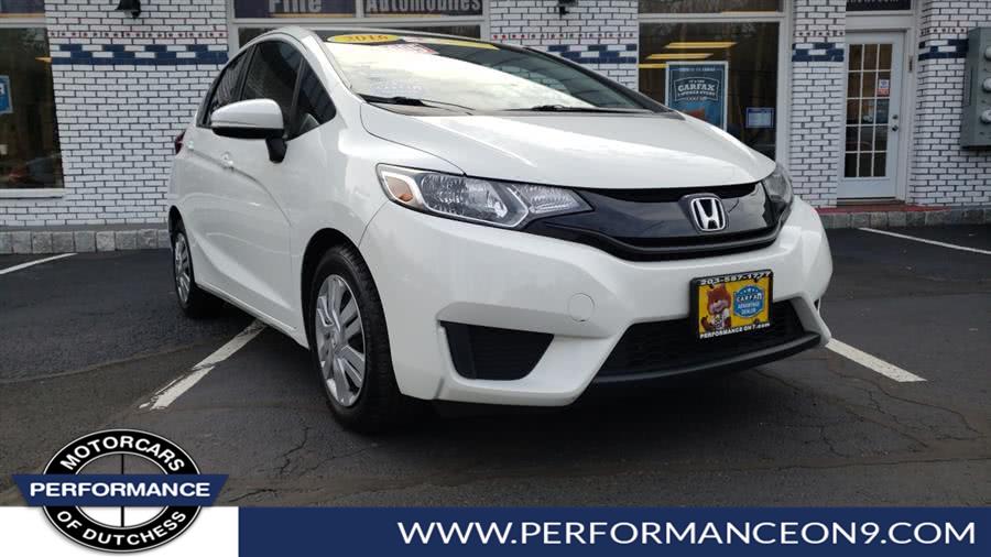 2016 Honda Fit 5dr HB CVT LX, available for sale in Wappingers Falls, New York | Performance Motor Cars. Wappingers Falls, New York