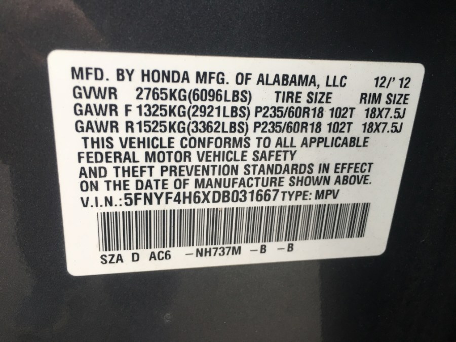 2013 Honda Pilot 4WD 4dr EX-L w/RES, available for sale in Bristol, Connecticut | Bristol Auto Center LLC. Bristol, Connecticut 2013 Honda Pilot 4WD 4dr EX-L w/RES, available for sale in Bristol, Connecticut | Bristol Auto Center LLC. Bristol, Connecticut