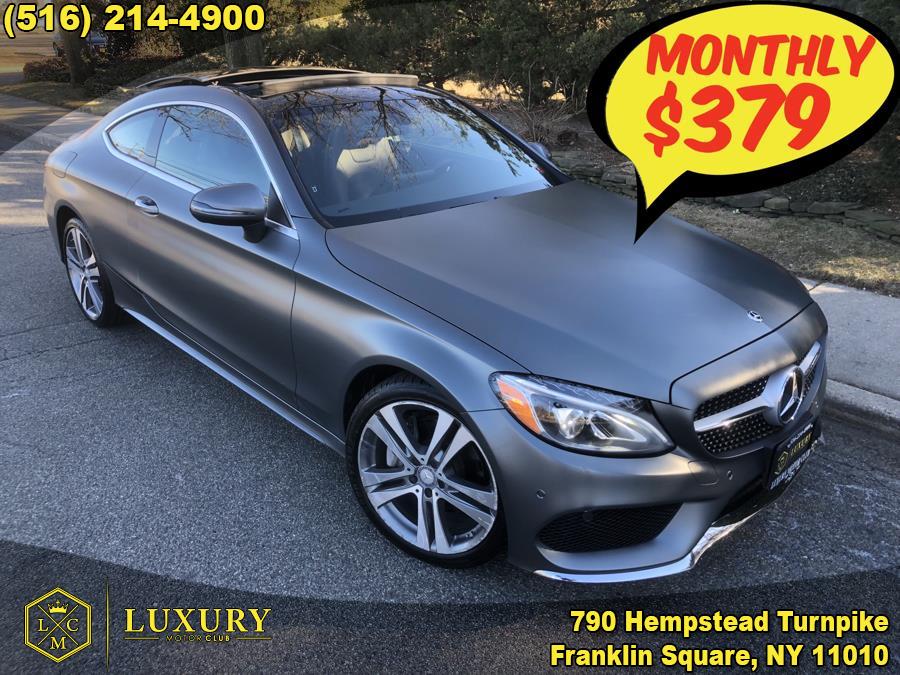 2017 Mercedes-Benz C-Class C300 4MATIC Coupe, available for sale in Franklin Square, New York | Luxury Motor Club. Franklin Square, New York