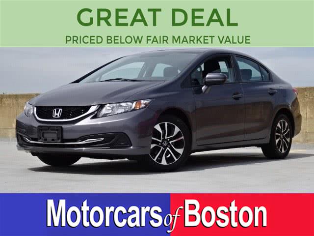 2015 Honda Civic Sedan 4dr CVT EX, available for sale in Newton, Massachusetts | Motorcars of Boston. Newton, Massachusetts