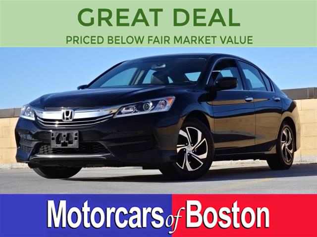 2016 Honda Accord Sedan 4dr I4 CVT LX, available for sale in Newton, Massachusetts | Motorcars of Boston. Newton, Massachusetts