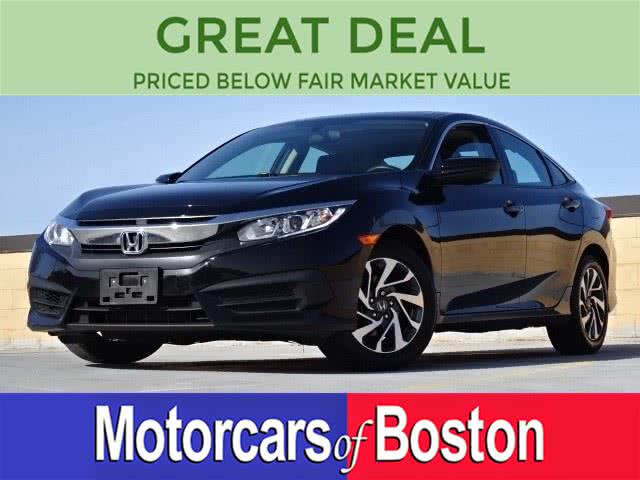 2016 Honda Civic Sedan 4dr CVT EX, available for sale in Newton, Massachusetts | Motorcars of Boston. Newton, Massachusetts