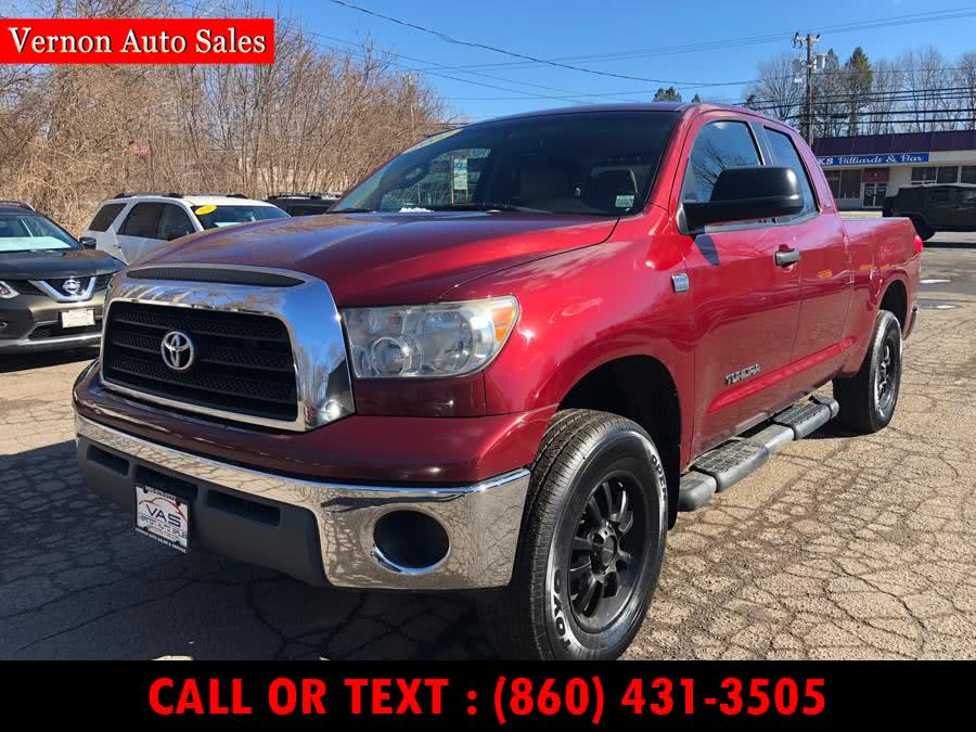 2007 Toyota Tundra 4WD Double 145.7" 4.7L V8 SR5 (Natl, available for sale in Manchester, Connecticut | Vernon Auto Sale & Service. Manchester, Connecticut