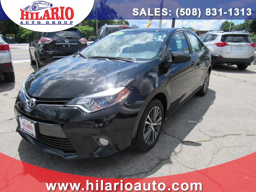 2016 Toyota Corolla 4dr Sdn CVT LE Plus (Natl), available for sale in Worcester, Massachusetts | Hilario's Auto Sales Inc.. Worcester, Massachusetts