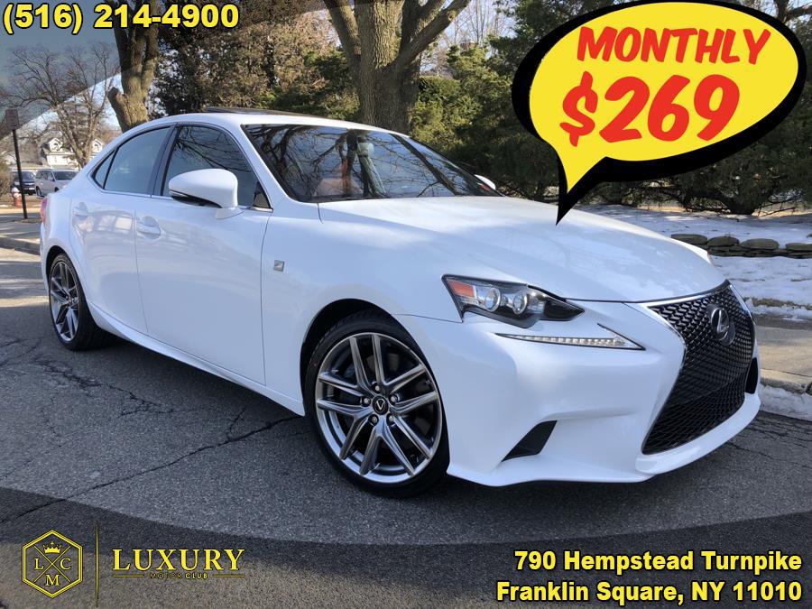 2016 Lexus IS 300 4dr Sdn F Sport AWD, available for sale in Franklin Square, New York | Luxury Motor Club. Franklin Square, New York