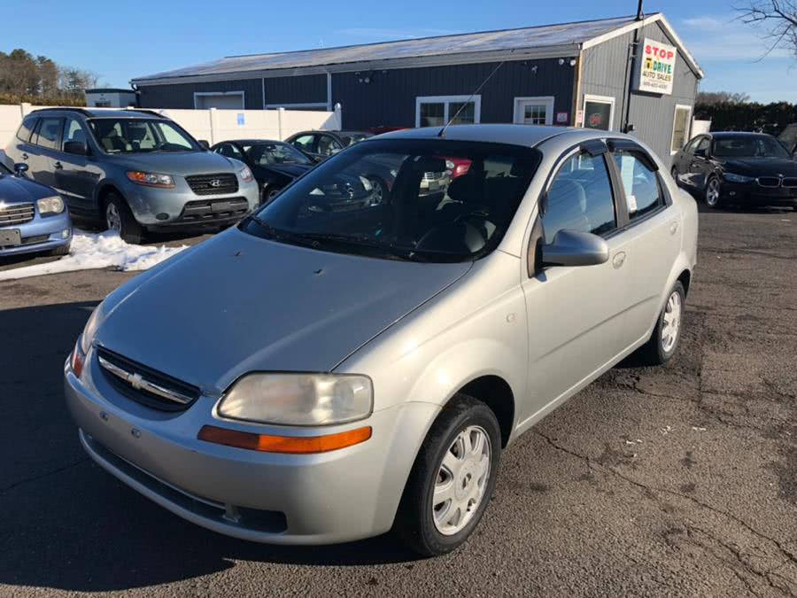 2005 Chevrolet Aveo 4dr Sdn LT, available for sale in East Windsor, Connecticut | Stop & Drive Auto Sales. East Windsor, Connecticut