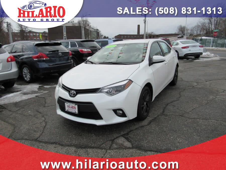 2014 Toyota Corolla 4dr Sdn CVT LE ECO (Natl), available for sale in Worcester, Massachusetts | Hilario's Auto Sales Inc.. Worcester, Massachusetts