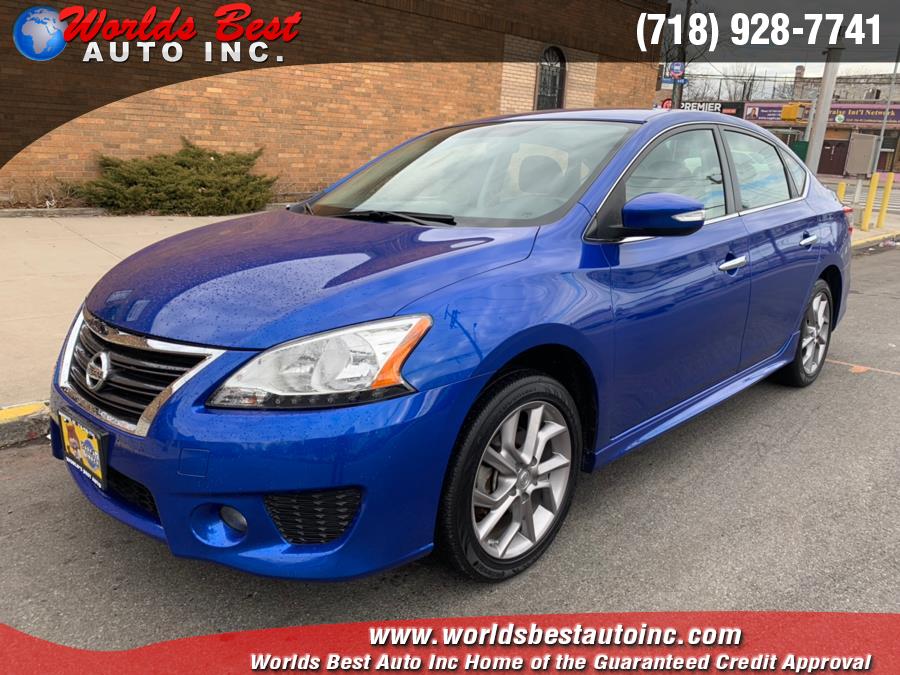 2015 Nissan Sentra 4dr Sdn I4 CVT SR, available for sale in Brooklyn, New York | Worlds Best Auto Inc. Brooklyn, New York