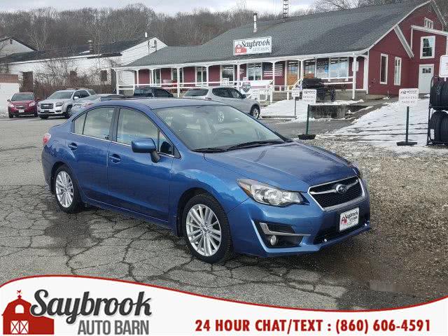 2015 Subaru Impreza Sedan 4dr CVT 2.0i Premium, available for sale in Old Saybrook, Connecticut | Saybrook Auto Barn. Old Saybrook, Connecticut
