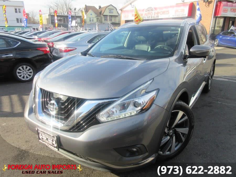 2015 Nissan Murano PLATINUM, available for sale in Irvington, New Jersey | Foreign Auto Imports. Irvington, New Jersey