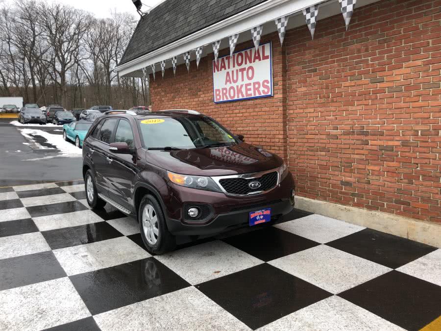 2012 Kia Sorento 2WD 4dr LX, available for sale in Waterbury, Connecticut | National Auto Brokers, Inc.. Waterbury, Connecticut