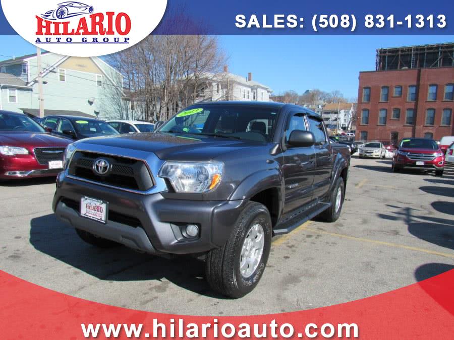 2013 Toyota Tacoma 4WD Double Cab V6 AT (Natl), available for sale in Worcester, Massachusetts | Hilario's Auto Sales Inc.. Worcester, Massachusetts