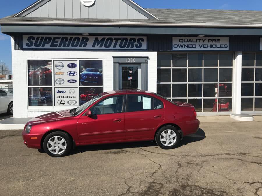 2004 Hyundai Elantra 4dr Sdn GLS Auto, available for sale in Milford, Connecticut | Superior Motors LLC. Milford, Connecticut