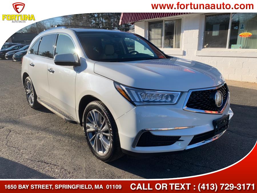 2017 Acura MDX SH-AWD w/Technology Pkg, available for sale in Springfield, Massachusetts | Fortuna Auto Sales Inc.. Springfield, Massachusetts