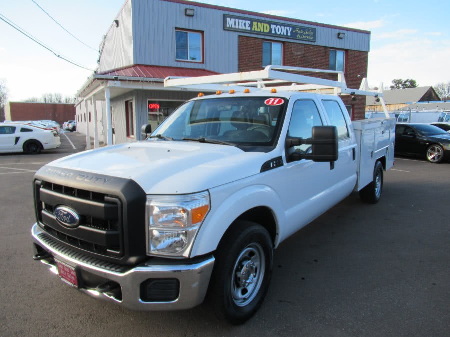 2011 Ford Super Duty F-350 SRW 2WD Crew Cab 176" WB 60" CA XL, available for sale in South Windsor, Connecticut | Mike And Tony Auto Sales, Inc. South Windsor, Connecticut