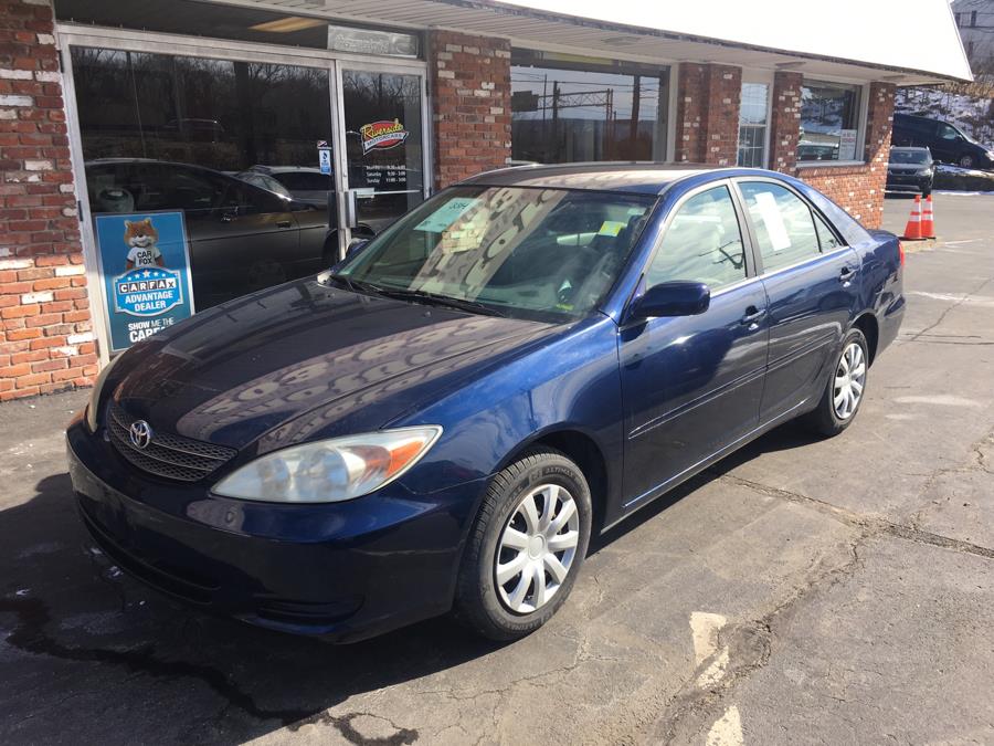 2002 Toyota Camry LE, available for sale in Naugatuck, Connecticut | Riverside Motorcars, LLC. Naugatuck, Connecticut