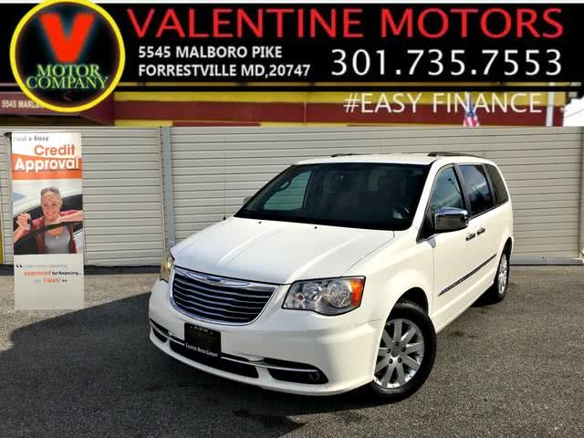 2012 Chrysler Town & Country Touring-L, available for sale in Forestville, Maryland | Valentine Motor Company. Forestville, Maryland