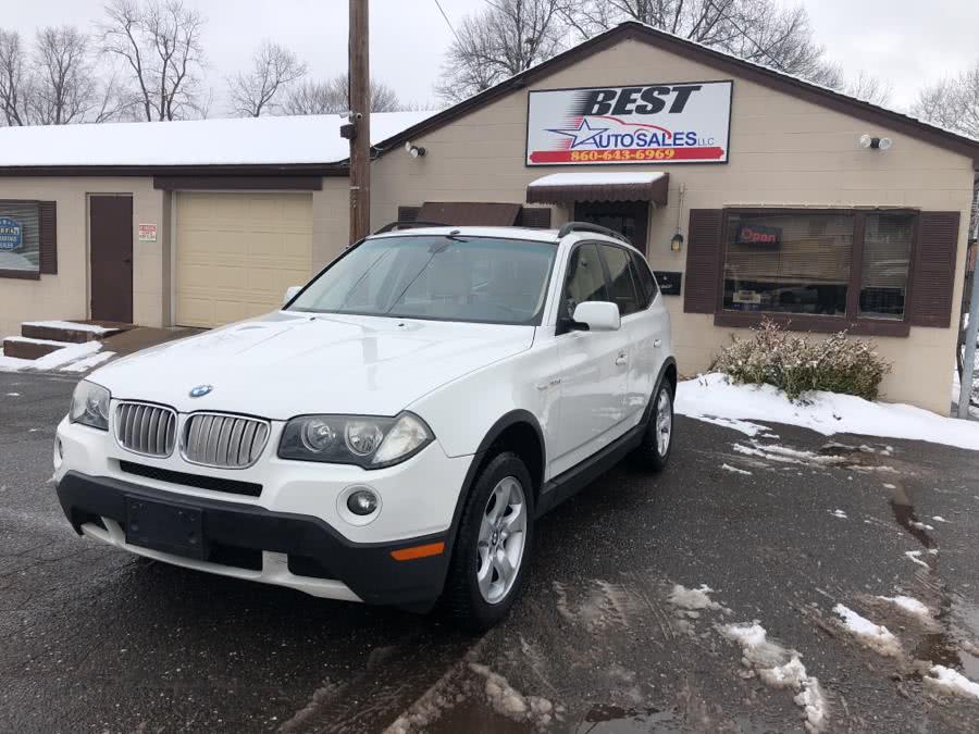 2008 BMW X3 AWD 4dr 3.0si, available for sale in Manchester, Connecticut | Best Auto Sales LLC. Manchester, Connecticut