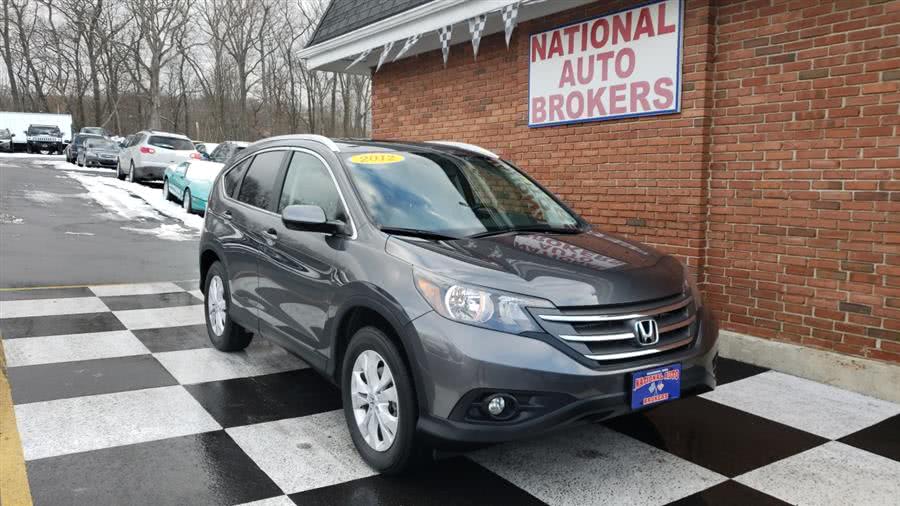 2012 Honda CR-V 4WD 5dr EX-L w/Navi, available for sale in Waterbury, Connecticut | National Auto Brokers, Inc.. Waterbury, Connecticut