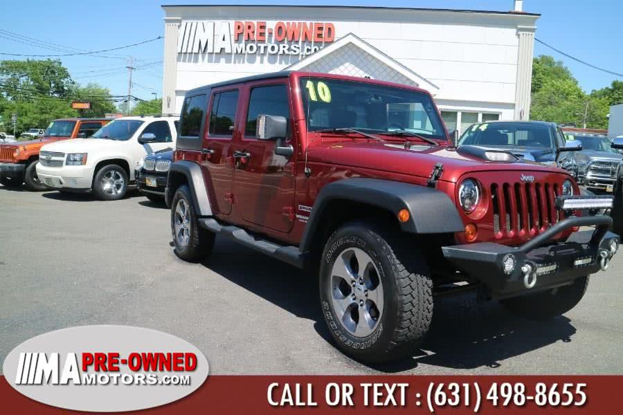 2010 Jeep Wrangler Unlimited 4WD 4dr Sport, available for sale in Huntington Station, New York | M & A Motors. Huntington Station, New York