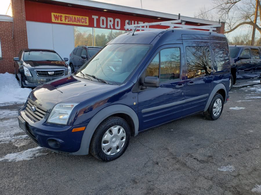 2010 Ford Transit Connect 114.6" XLT w/side & rear door privacy glass, available for sale in East Windsor, Connecticut | Toro Auto. East Windsor, Connecticut