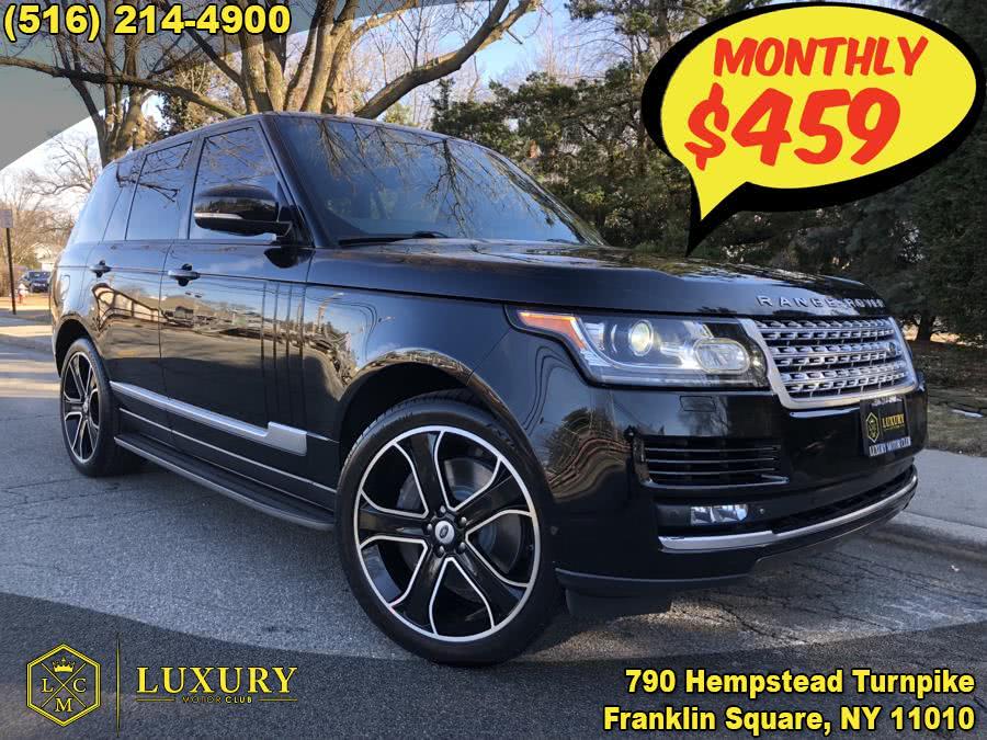 Used Land Rover Range Rover 4WD 4dr SC 2013 | Luxury Motor Club. Franklin Square, New York