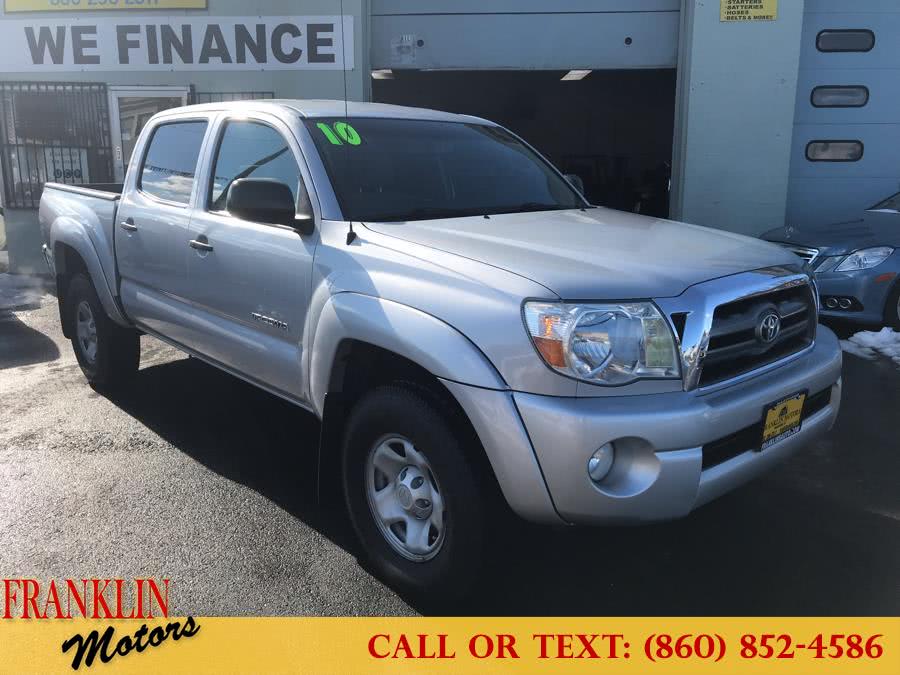 2010 Toyota Tacoma 4WD Double V6 AT, available for sale in Hartford, Connecticut | Franklin Motors Auto Sales LLC. Hartford, Connecticut