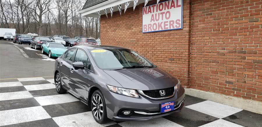 2014 Honda Civic Sedan 4dr EX-L, available for sale in Waterbury, Connecticut | National Auto Brokers, Inc.. Waterbury, Connecticut