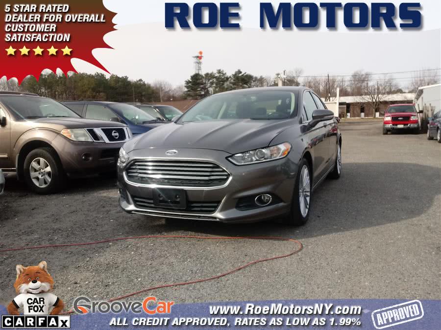 2013 Ford Fusion 4dr Sdn SE FWD, available for sale in Shirley, New York | Roe Motors Ltd. Shirley, New York