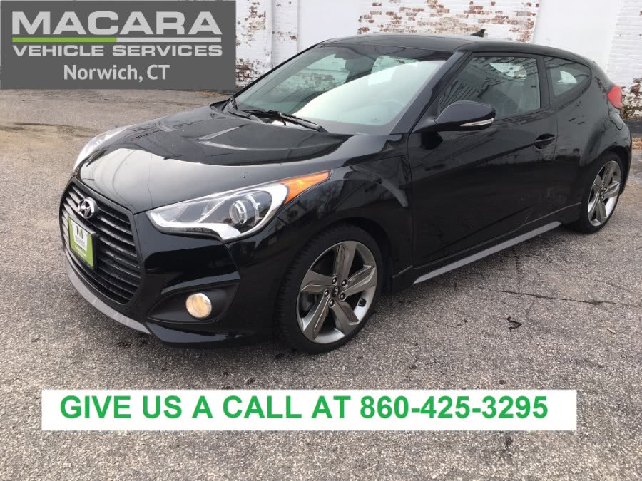 2015 Hyundai Veloster 3dr Cpe Man Turbo, available for sale in Norwich, Connecticut | MACARA Vehicle Services, Inc. Norwich, Connecticut